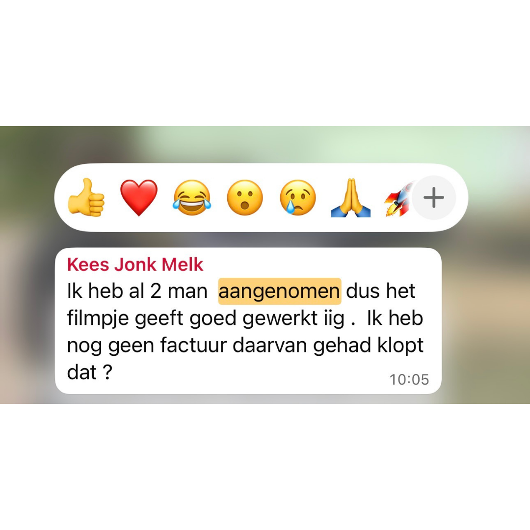 Draaidag bij Kees Jonk Melk · 2 man aangenomen